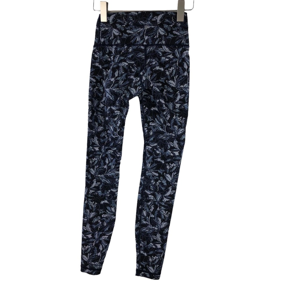Lululemon Wunder Under Hi-Rise Tight 28" Embellished Print Legging Pants XS / S - Picture 3 of 8